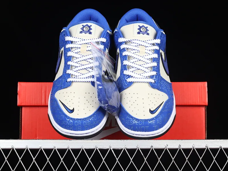 All Categories Nk SB Dunk Series Nk SB Dunk Low Low-top Sneakers Nk SB Dunk Low "Jackie Robinson" Robinson 75th Anniversary SB Retro Casual Sneakers DV2203-400